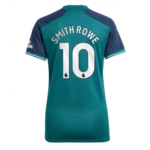 Dámy Fotbalový dres Arsenal Emile Smith Rowe #10 2023-24 Třetí Krátký Rukáv